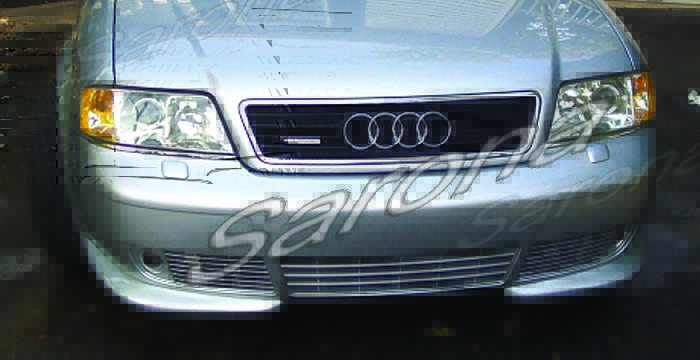 Custom Audi A6  Sedan Front Lip/Splitter (1998 - 2004) - $249.00 (Part #AD-005-FA)